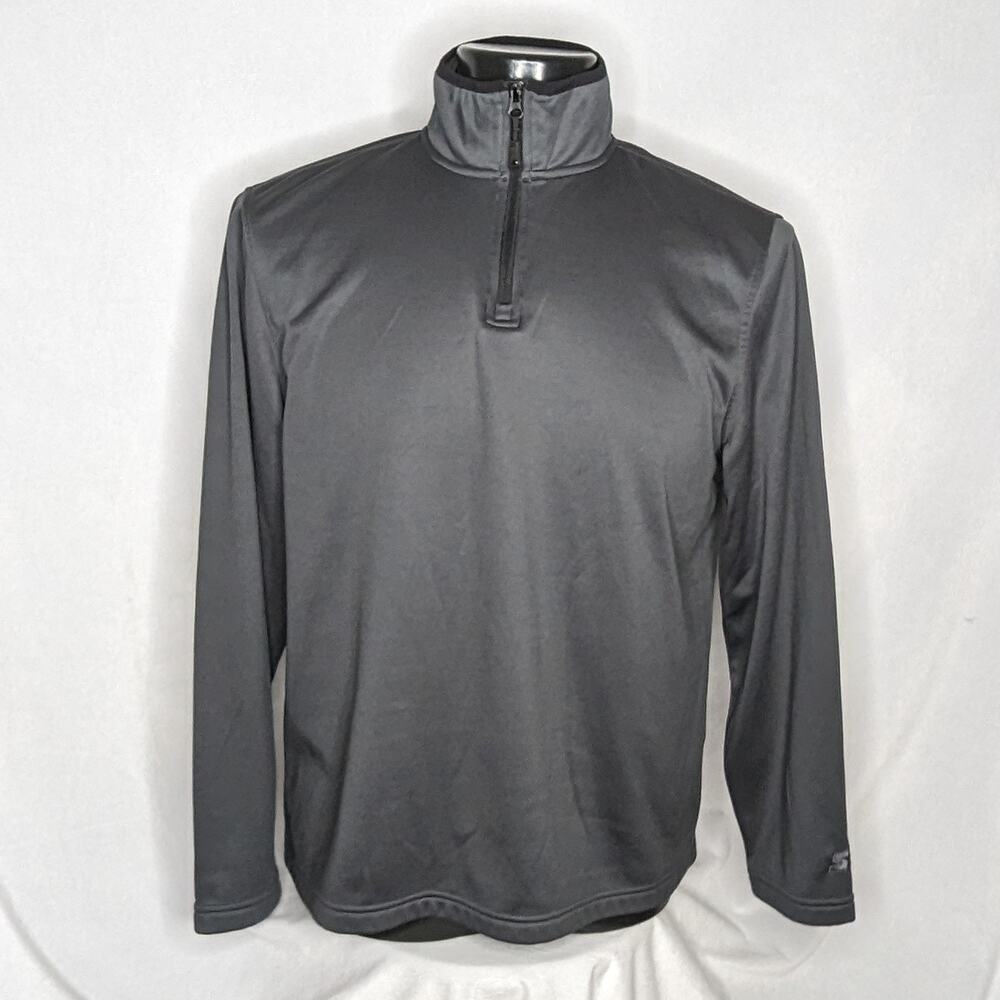 Starter Men's Sweater Men's 1/4 Zip Fleece Sweater Large